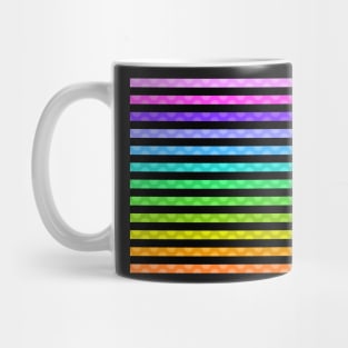 dotted rainbow Mug